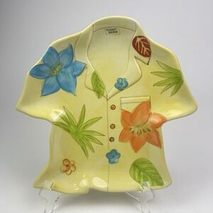 Sunset Grove Plate Noble Excellence Beach Shirt Replacement Luau Beach Snack 10"
